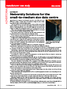 Cabling Networking Systems magazine article.